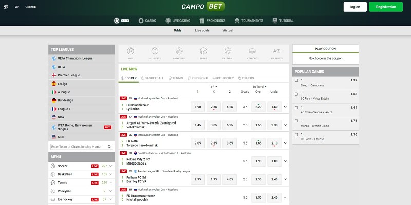 CampoBet sportsbetting