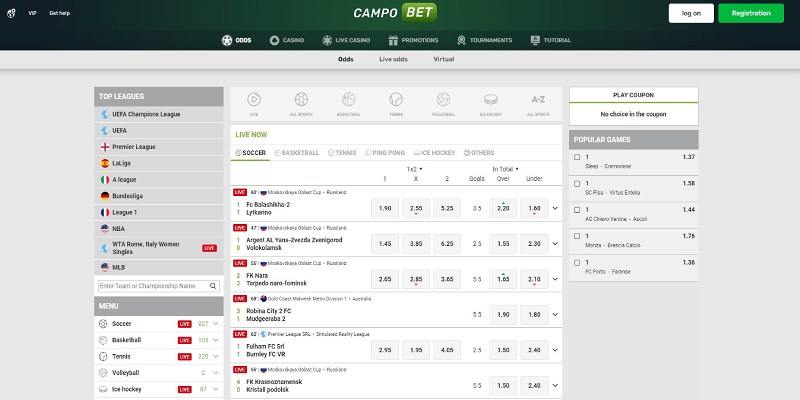 CampoBet sportsbetting